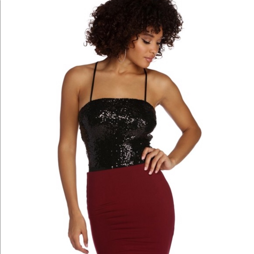 Black bodysuit brand new